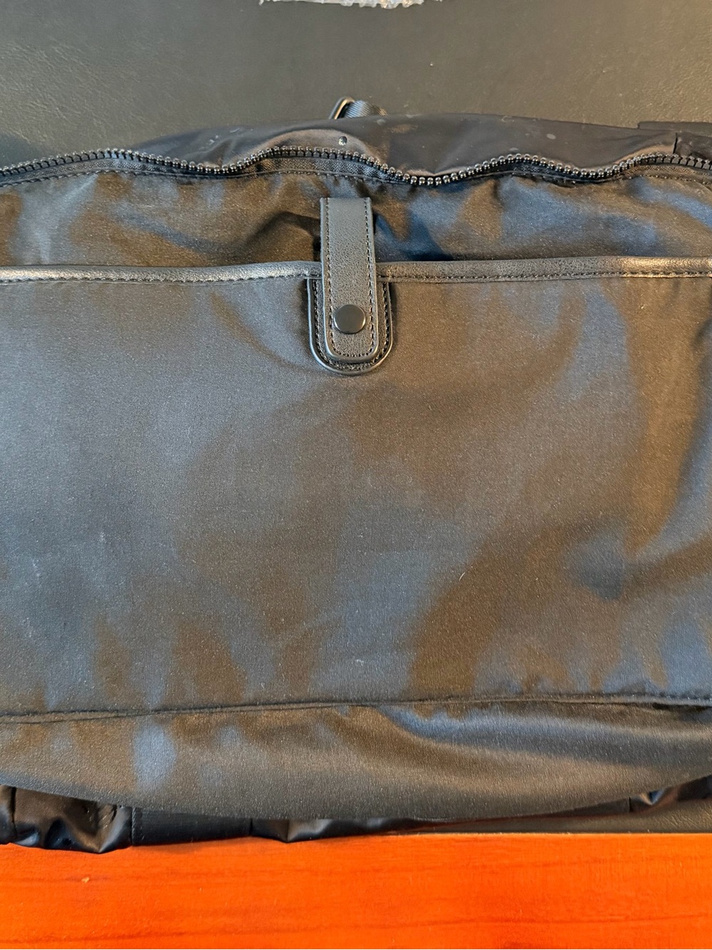 Bebe Sport Small Black Nylon Duffle Gym Bag - Picture 10 of 14
